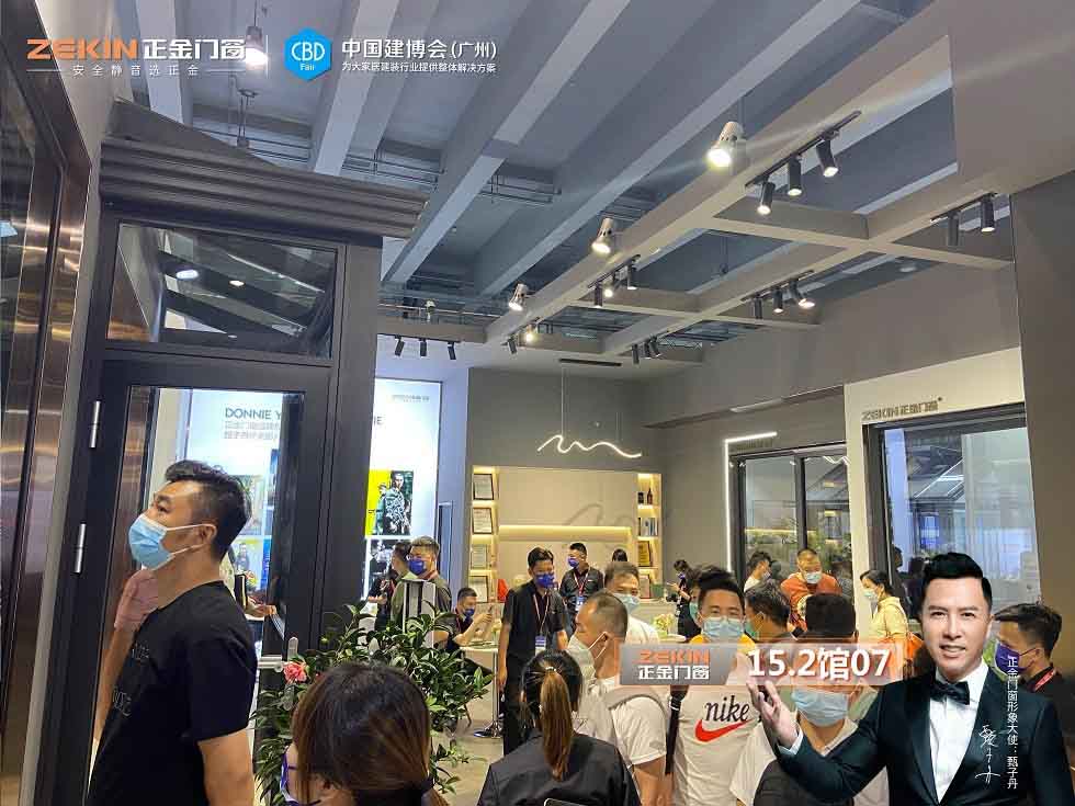 門窗招商代理一線品牌 正金門窗?攜多款重磅新品引爆展會現場?